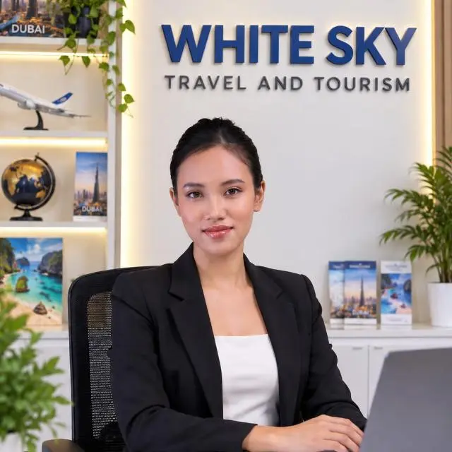 Jasmin— Travel Consultant, White Sky Travel Dubai